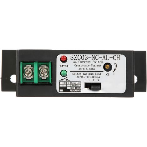 Einstellbarer, Normalerweise Geschlossener Strommessschalter Ac 0,5–200 A Szc03-nc-al-ch