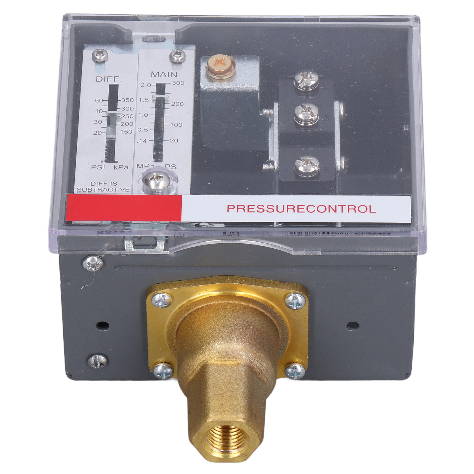 Lefoo Lf56 Einstellbarer Druckregler Für Flüssigkeiten Und Dämpfe, Spdt-schalter Npt1/4-18