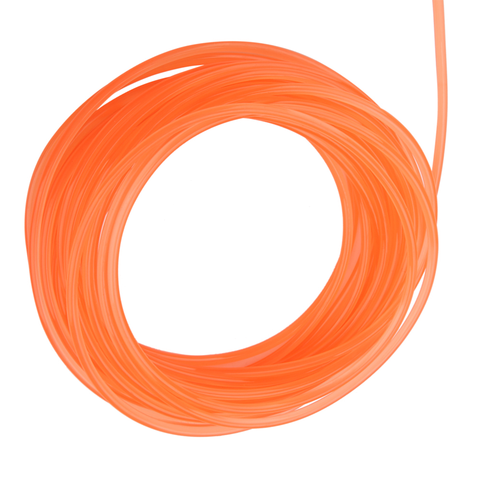 Runder, Orangefarbener, Glatter Polyurethan-pu-riemen Für Den Antrieb (5 Mm X 10 M)
