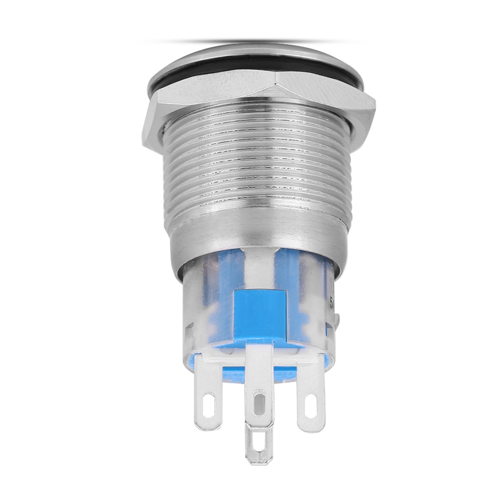 Wasserdichter 12v-auto-motorstartknopf Aus Silberfarbenem Edelstahl