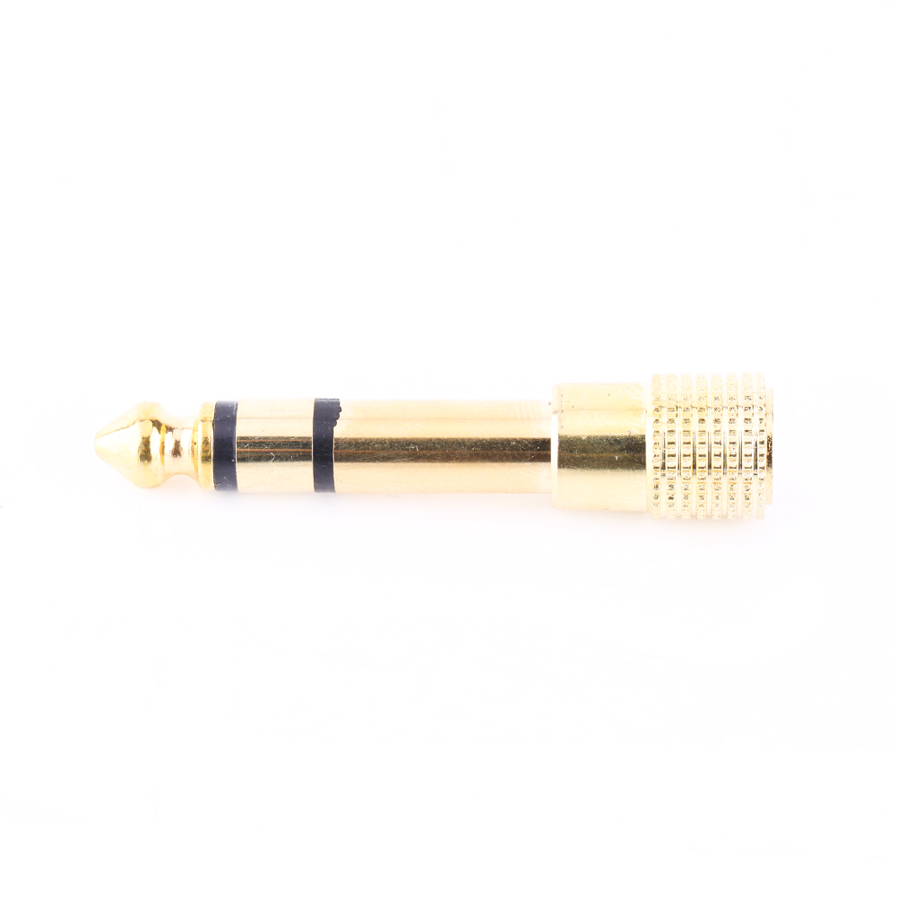3,5-mm-klinkenbuchse Auf 6,5-mm-klinkenstecker, Vergoldeter Stereo-adapter Für Kopfhörer