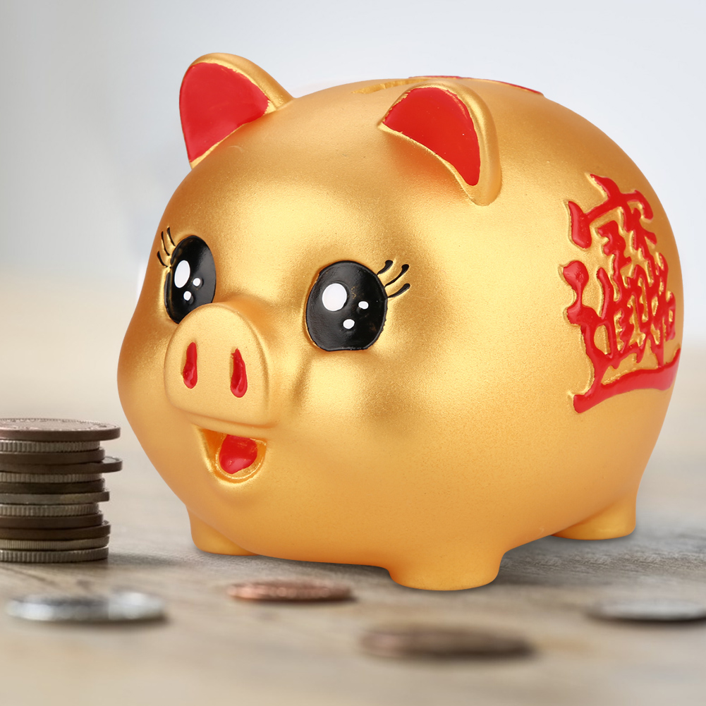 Niedliches Sparschwein Aus Kunststoff Für Kinder, Pädagogisches Geschenk, Sparschwein