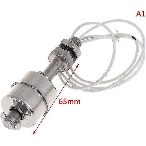 Mini-wasserstandsanzeiger, Vertikal, Edelstahl-schwimmerschalter Hfmqv-65mm-