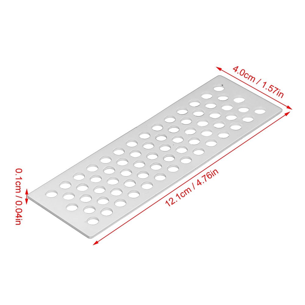 2-teilige Aluminium-sandbretter Für 1/10 Rc Crawler, Bergungsrampenwerkzeug (silber)