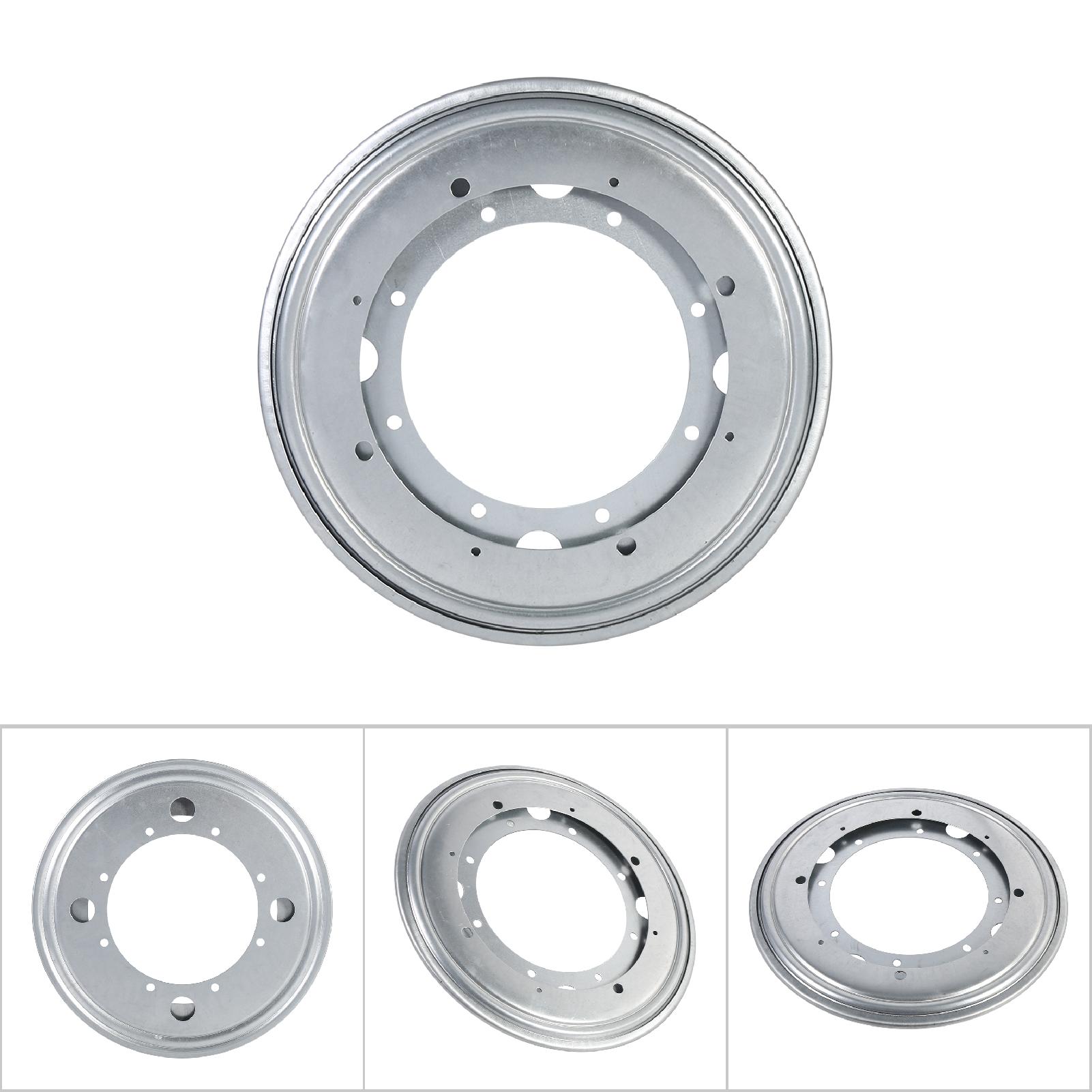 Schwerlast-drehteller Aus Verzinktem Stahl Für Möbel (23 Cm, Silber) – 360° Drehbar