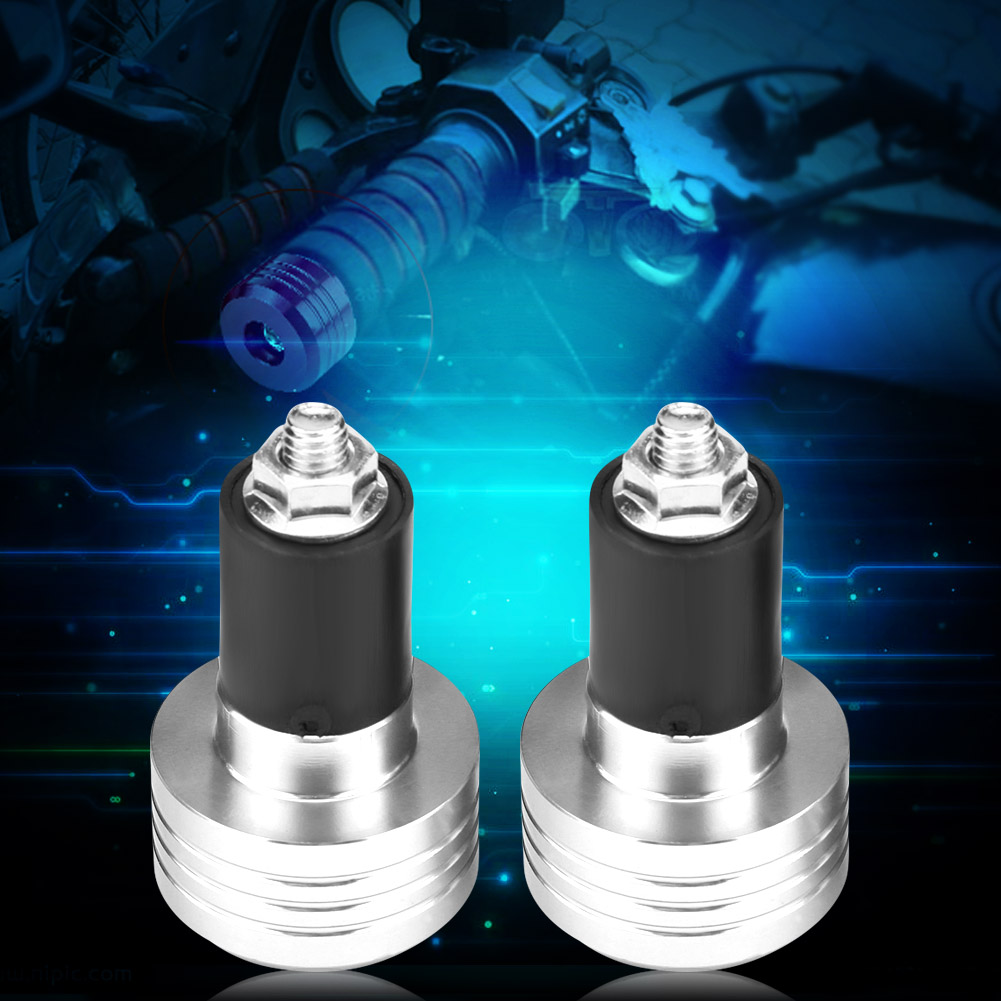 Paar 22-mm-aluminium-balance-stopfen Für Motorradlenker, Silber