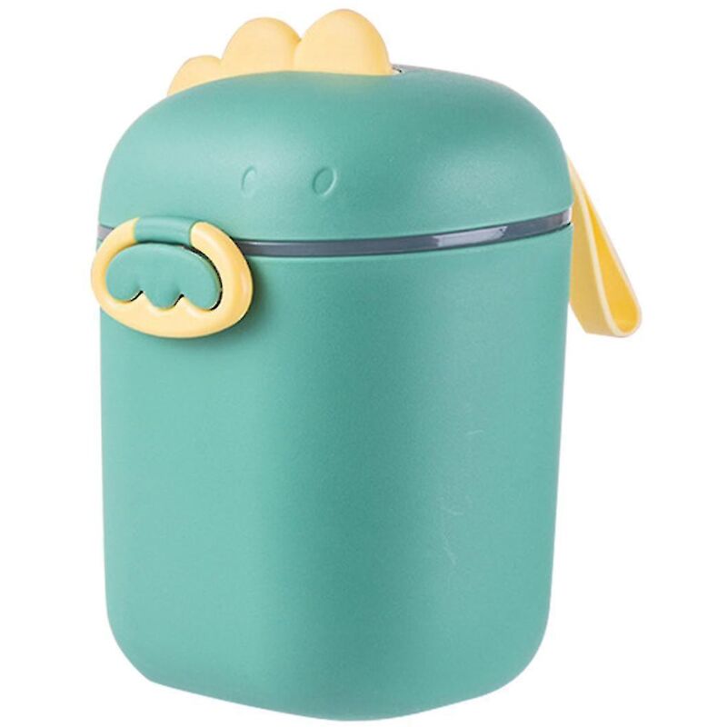 Tragbarer, Luftdichter Aufbewahrungsbehälter Für Milchpulver, Mit Messlöffel, Bpa-frei, 800 Ml, Grün