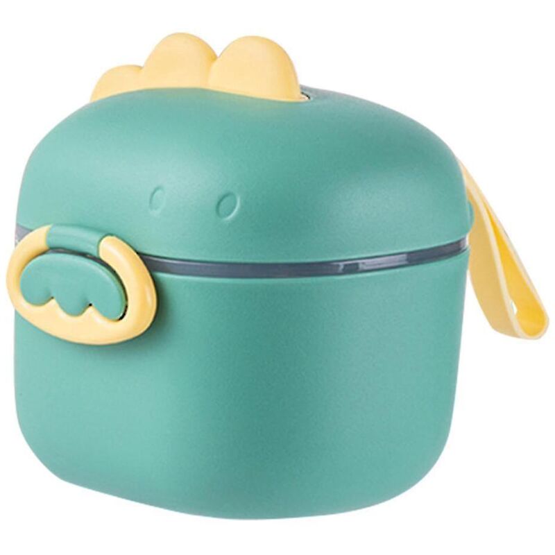 Tragbarer, Luftdichter Aufbewahrungsbehälter Für Milchpulver, Mit Messlöffel, Bpa-frei, 400 Ml, Grün