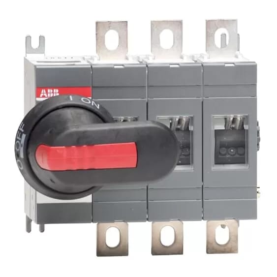3-poliger 250-a-lasttrennschalter Mit Türantrieb Ot250e03p 1sca022710r0100