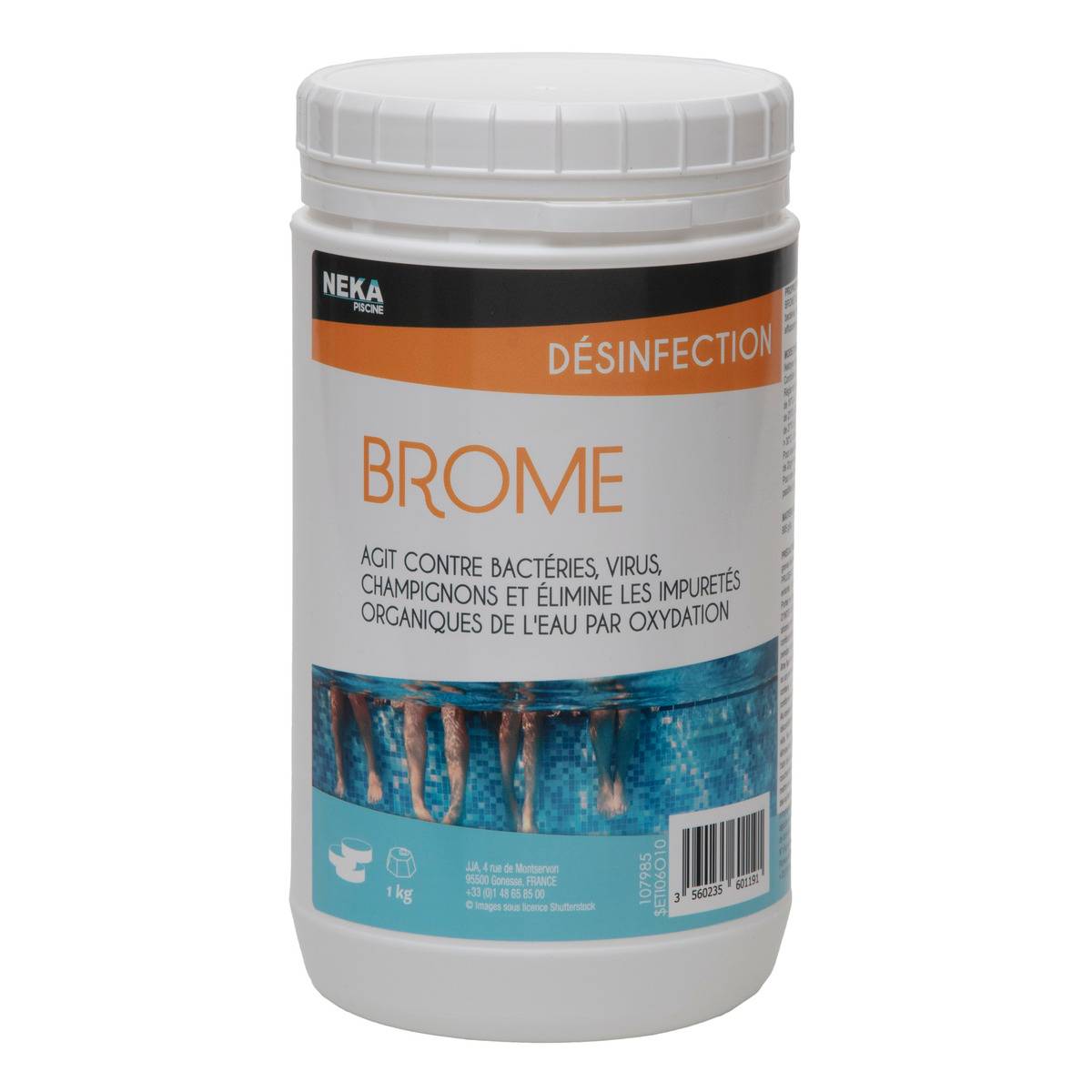 Ac-deco - Brom In 20g-tabletten - 1 Kg - Intex