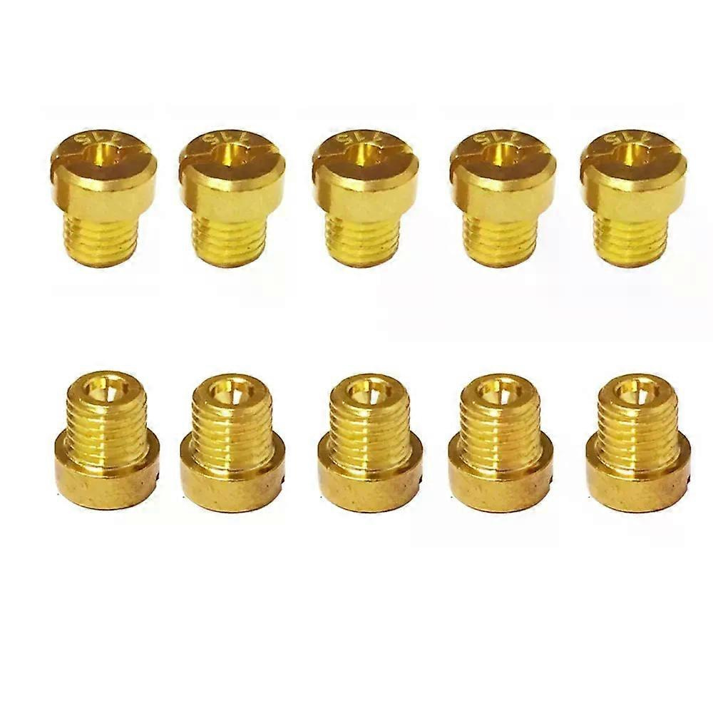 Satz Mit 10 M6 6mm Hauptdüsen Für Dell'orto Phbh Phbl Frd Phf Vhb Vhsh Vergaser (einspritzdüsen Enthalten).