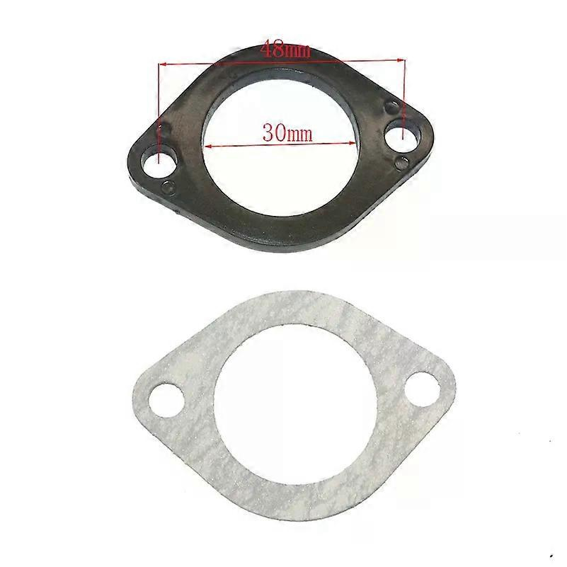 Pz26 Pz27 Pz30 Vergaser 26 Mm 30 Mm Vergaserisolator Vergaserdichtung 6 Mm Ansaugkrümmer-distanzstück O-ring-distanzstück Dichtungen Atv Kart