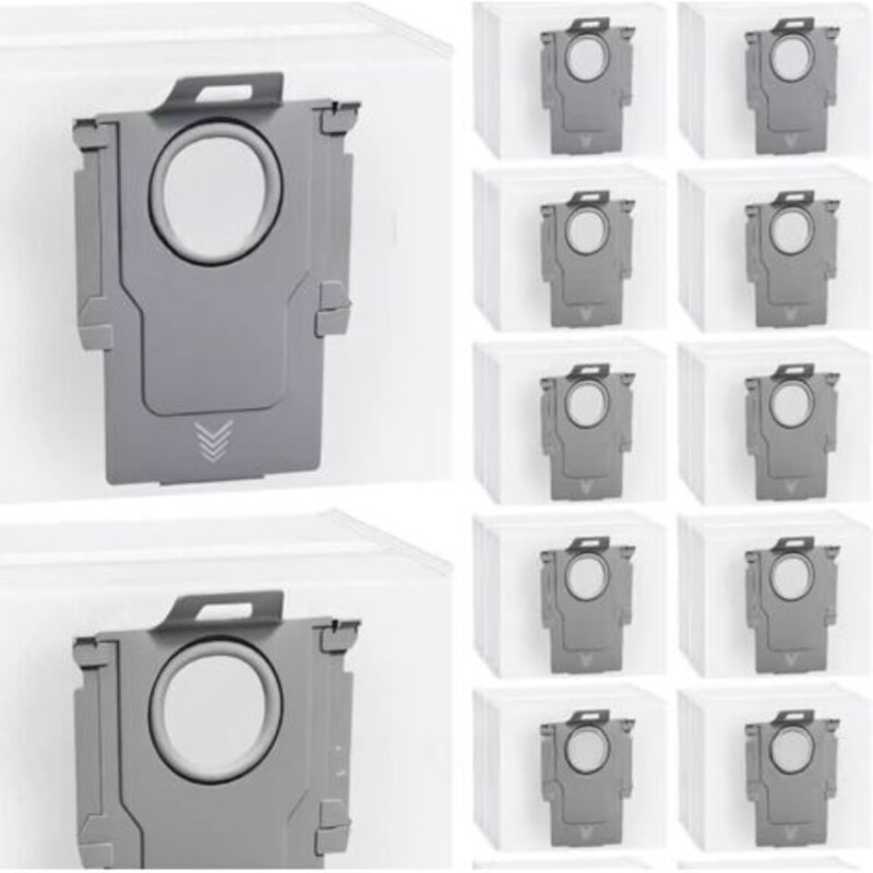 Packung Mit 12 Patentierten Staubbeuteln Für Roborock G10s/g20/s7/s8/q5 Saugroboter