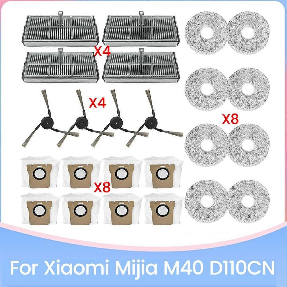 Bürste, Filter, Reinigungstuch Und Staubbeutel-set Für Den Xiaomi Mijia Omni M40 D110cn Staubsauger – Ersatzteile