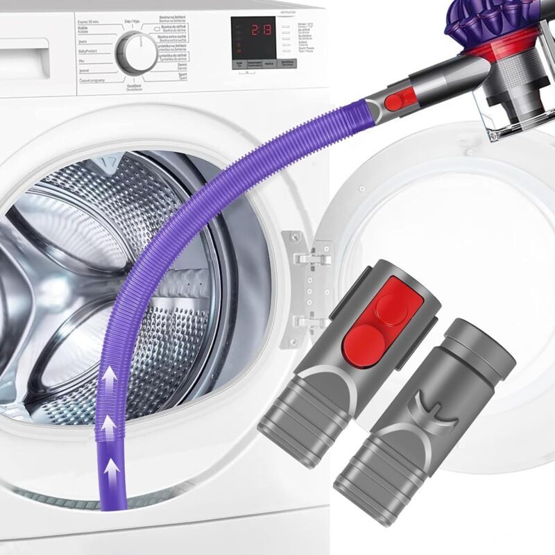 Flexible, Lange Fugendüse Für Dyson Staubsauger V15, V12, V11, V10, V8, V7 Und V6 – 81 Cm Flache Düse Für Die Reinigung Enger Stellen – Zubehör Für Auto Und Wäschetrockner