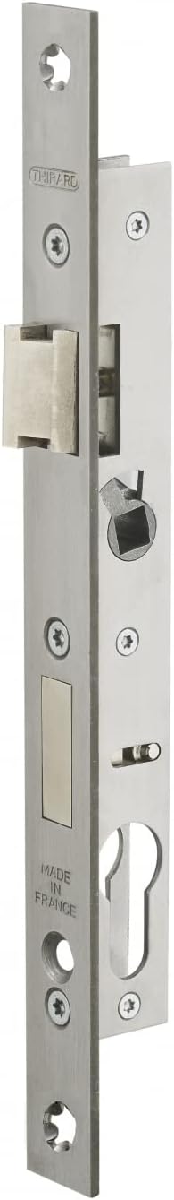 Schlosskasten, 10,5 Mm Dornmaß, 8 Mm Vierkantstift, 15 Mm Stahlgehäuse, Edelstahl-frontplatte, Für Metalltüren
