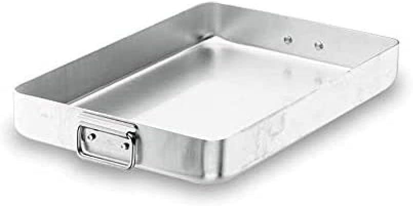 Bratform, Edelstahl, 65 Cm, Silber, Für Profiküchen