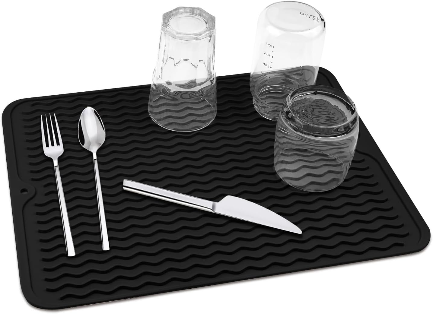 Abtropfmatte, Schnelltrocknend, Rutschfest, Hitzebeständig, Für Die Küche