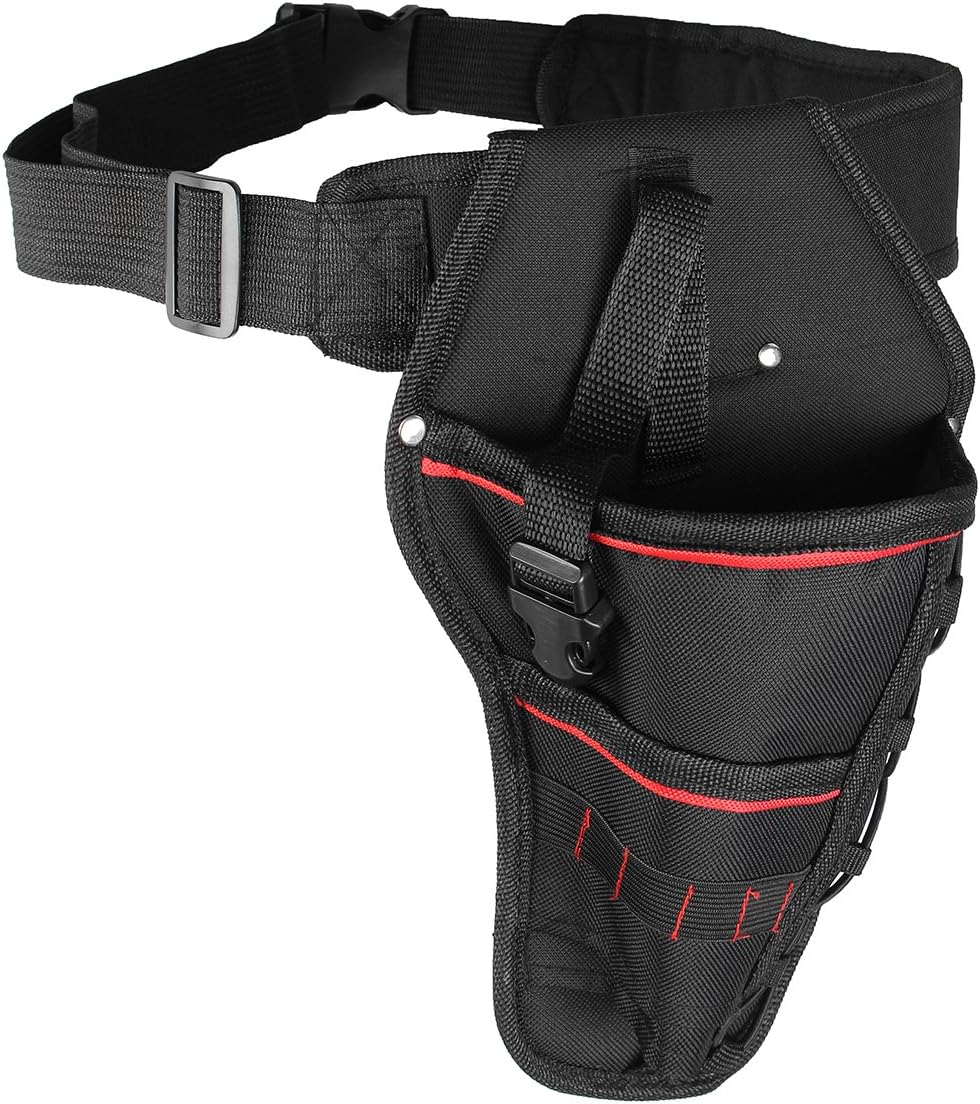 X Gürteltasche, Oxford-gewebe, 6 Fächer, Verstellbar 70-90 Cm, 15 Kg Tragkraft, Für Elektrowerkzeuge