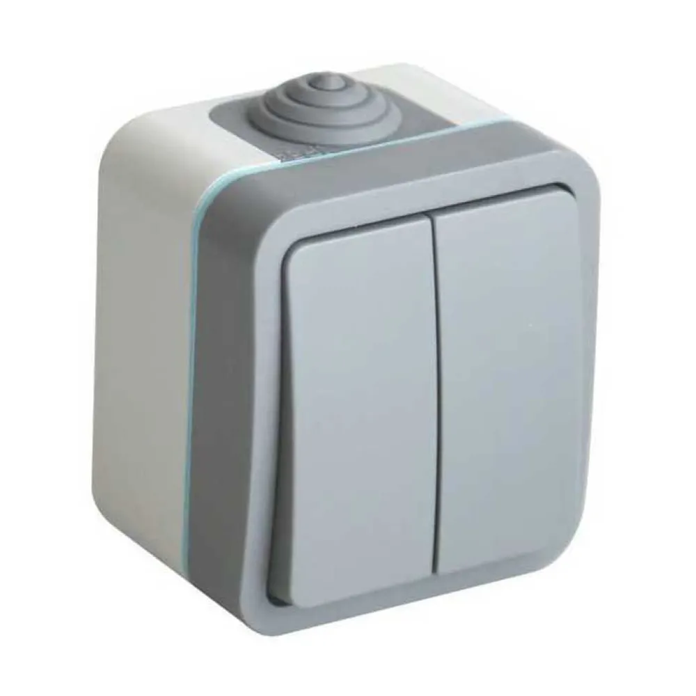 Schalter Onlex Double Luxe Wasserdicht Staubdicht 10a 250v