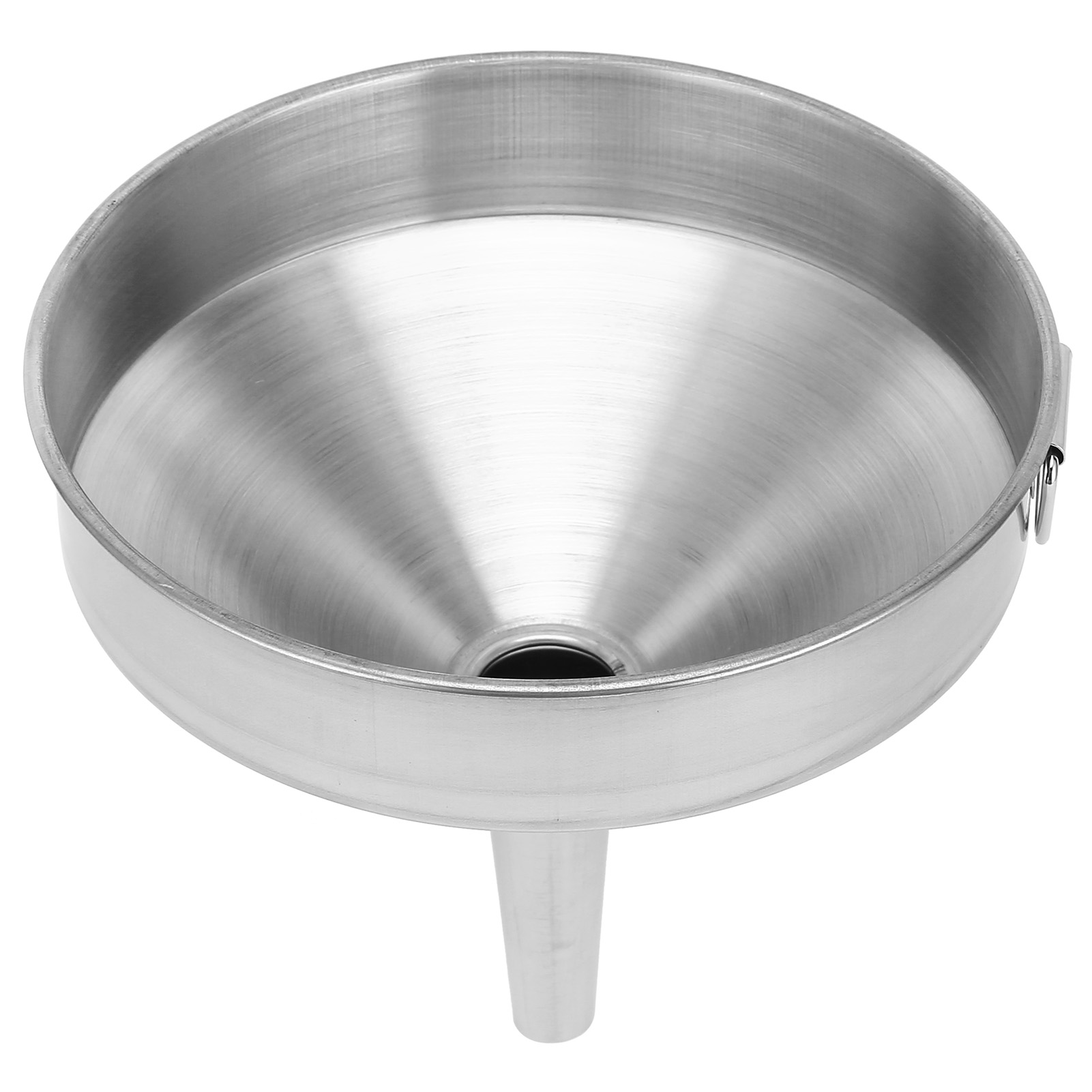 Dickwandiger Edelstahltrichter Für Flüssigkeiten Und Trockene Zutaten, 15 Cm