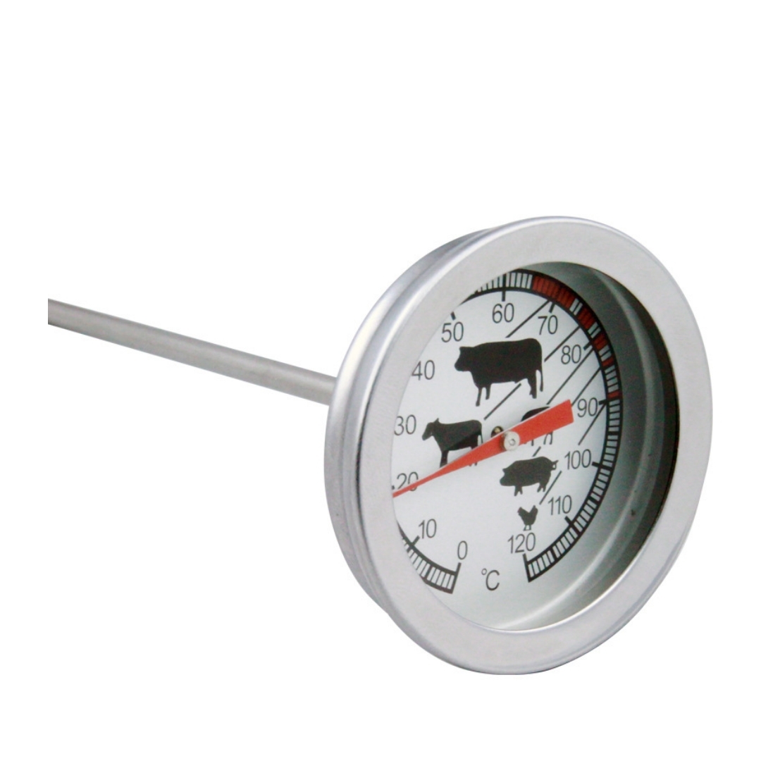 Analoges Fleischthermometer Aus Edelstahl Kochgenauigkeit