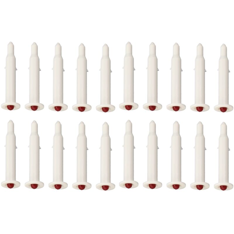 20 Einweg-fleischthermometer Mit Pop-up-anzeige Zum Braten Und Kochen Von Hähnchen