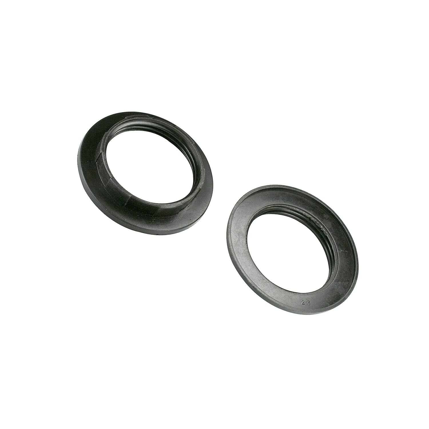 Set Mit 6 Schwarzen Ringen Für Porzellanfassungen, 39 Mm Durchmesser, Zubehör Für Beleuchtung Und Leuchten