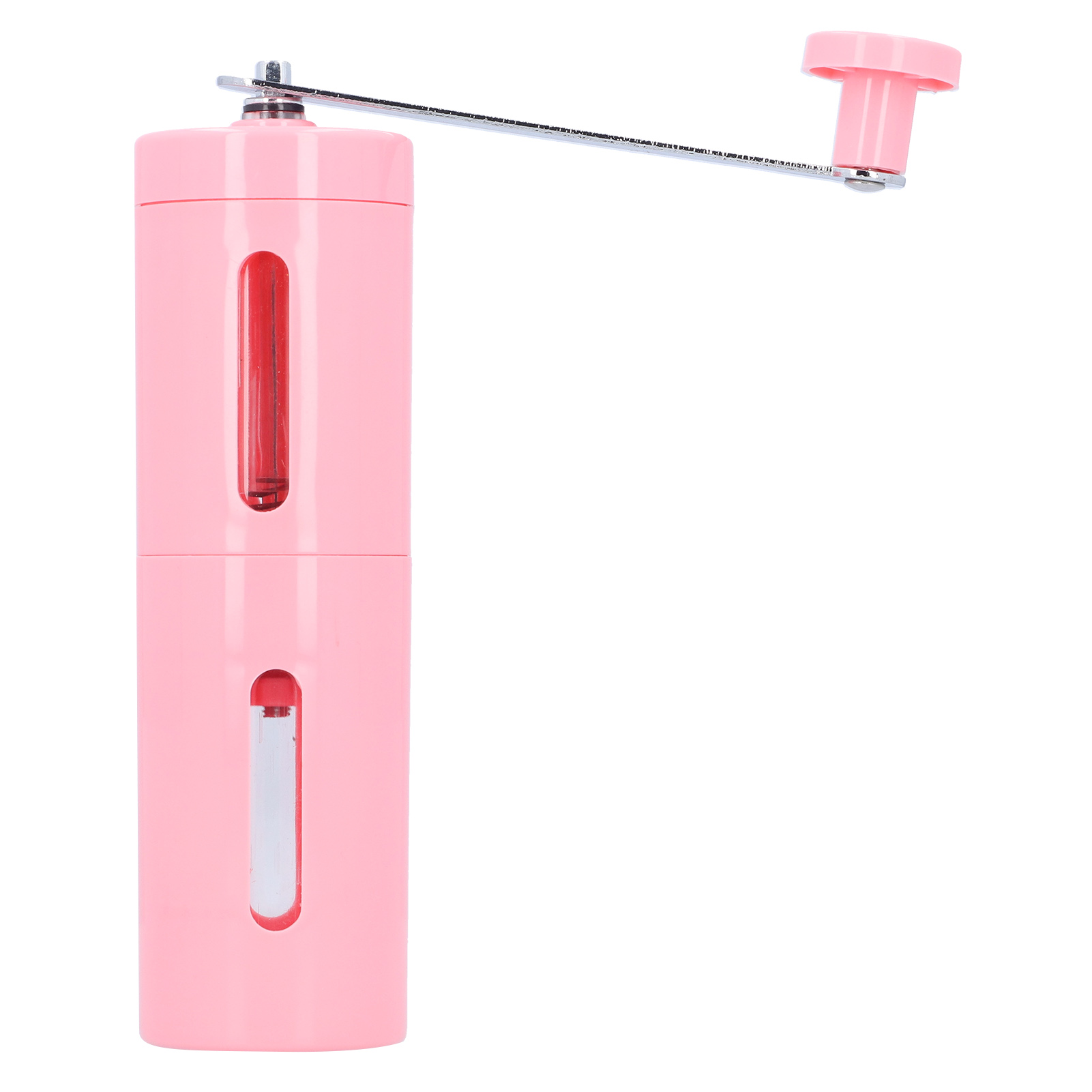 Mini-handkaffeemühle, Tragbar, Für Kaffeebohnen Und Pfeffer, Rosa, Für Den Heimgebrauch
