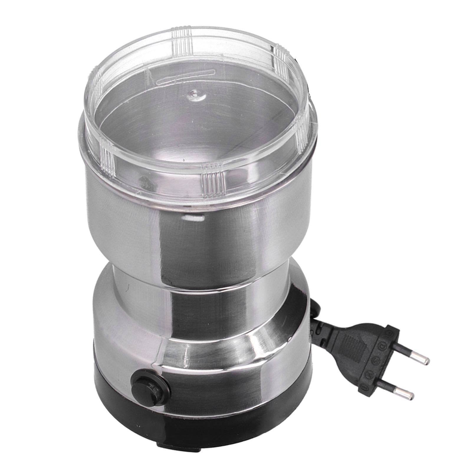 Multifunktionale Kaffeemühle Aus Edelstahl Für Bohnen Und Gewürze – 220-v-eu-stecker