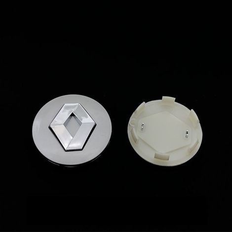 57-mm-radnabenkappe Für Renault – Universelle Felgenmitte, 4-teiliges Set, Praktisches Und Langlebiges Autozubehör – Silbernes Abs