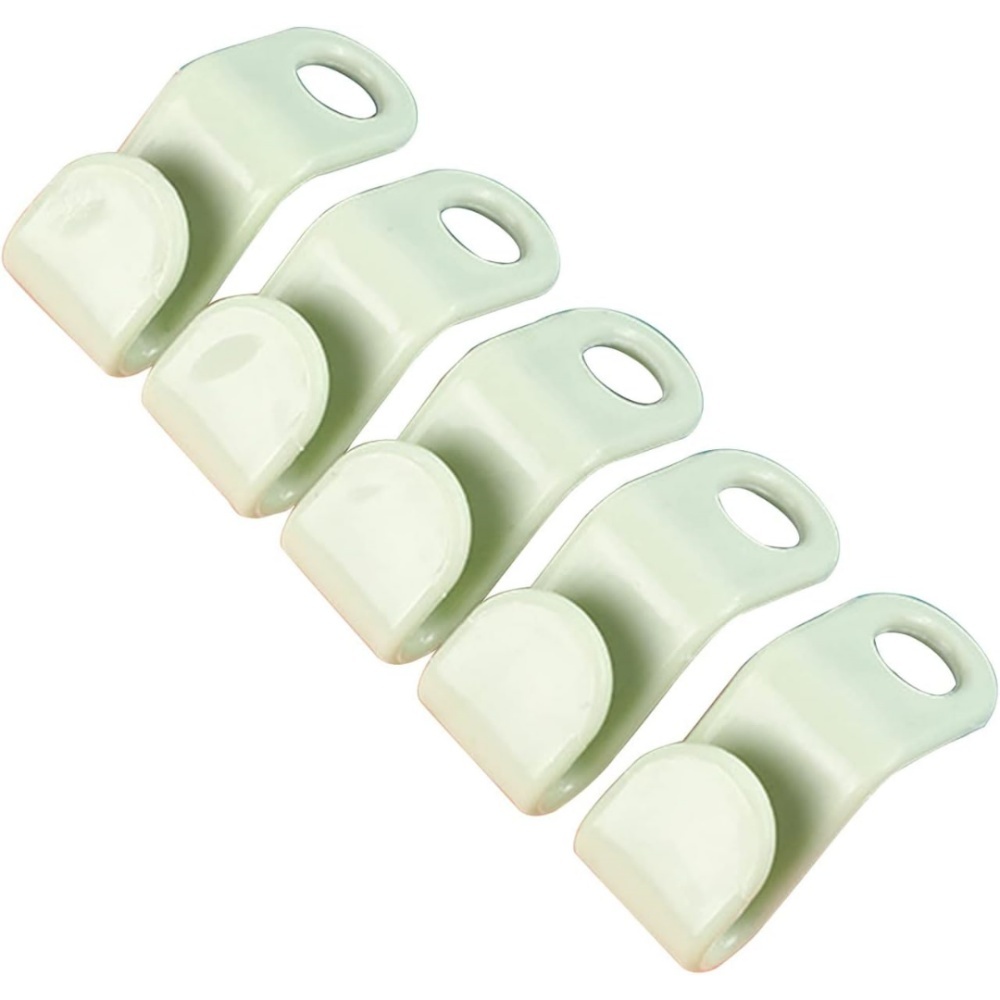 10 Kaskadierende, Ausziehbare Haken Für Kleiderbügel, Schrankorganisator-clips, Grün