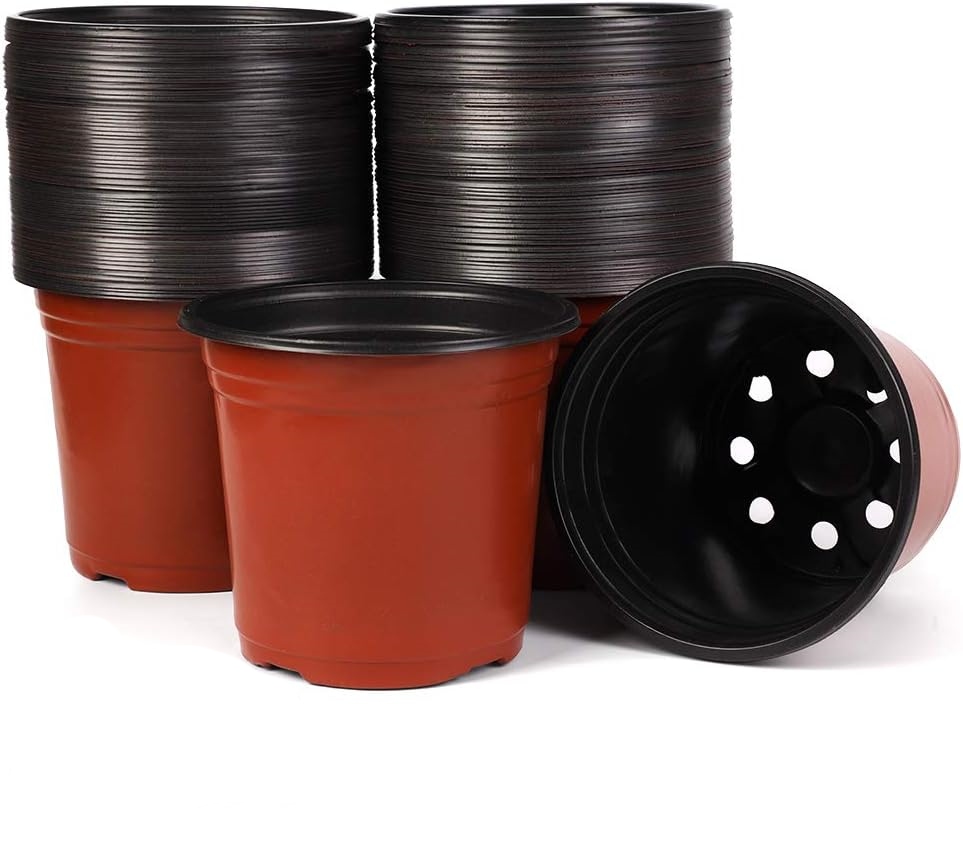 Set Mit 15 Kunststoff-anzuchttöpfen, 15 Cm, Für Pflanzen Und Blumen, Anzuchtschalen