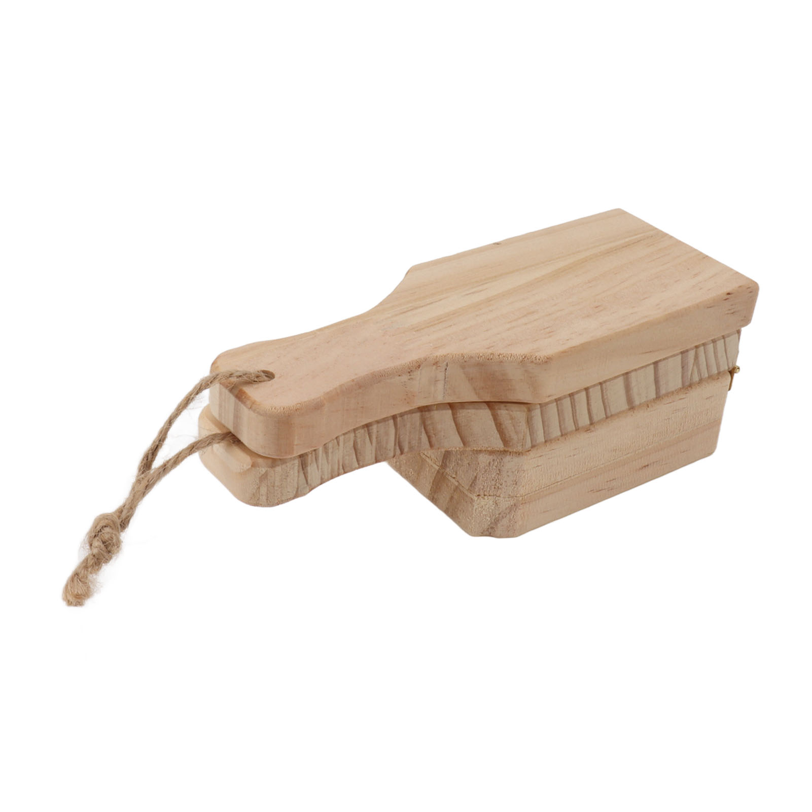 2-in-1 Kochbananenpresse Aus Holz – Tostonera Für Kochbananenchips, Tostones Und Pommes Frites