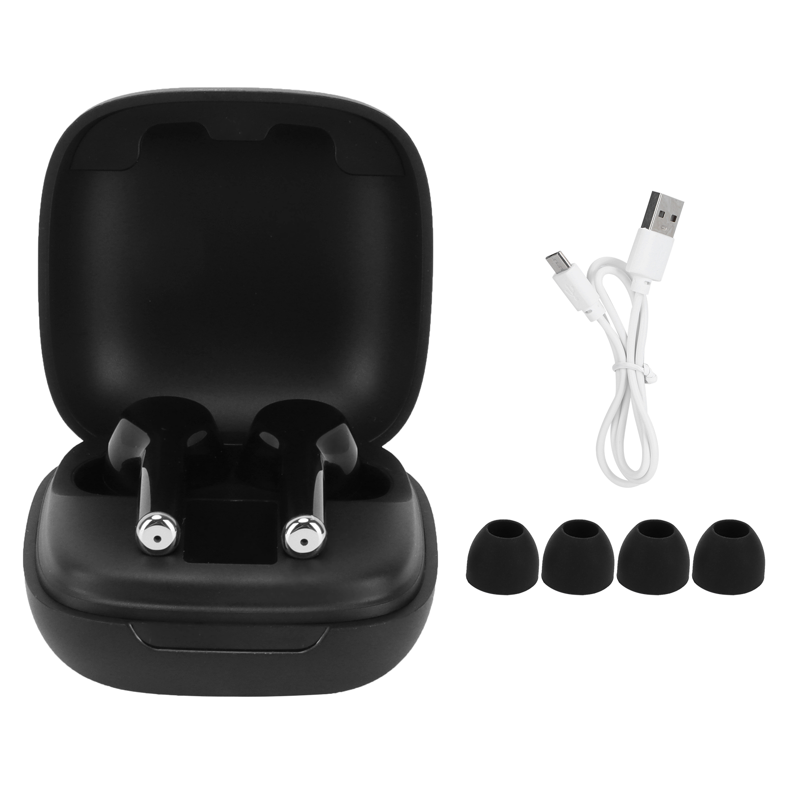 Bluetooth 5.0 Sportkopfhörer Mit Geräuschunterdrückung, Kabellose Ohrhörer Mit Touch-steuerung