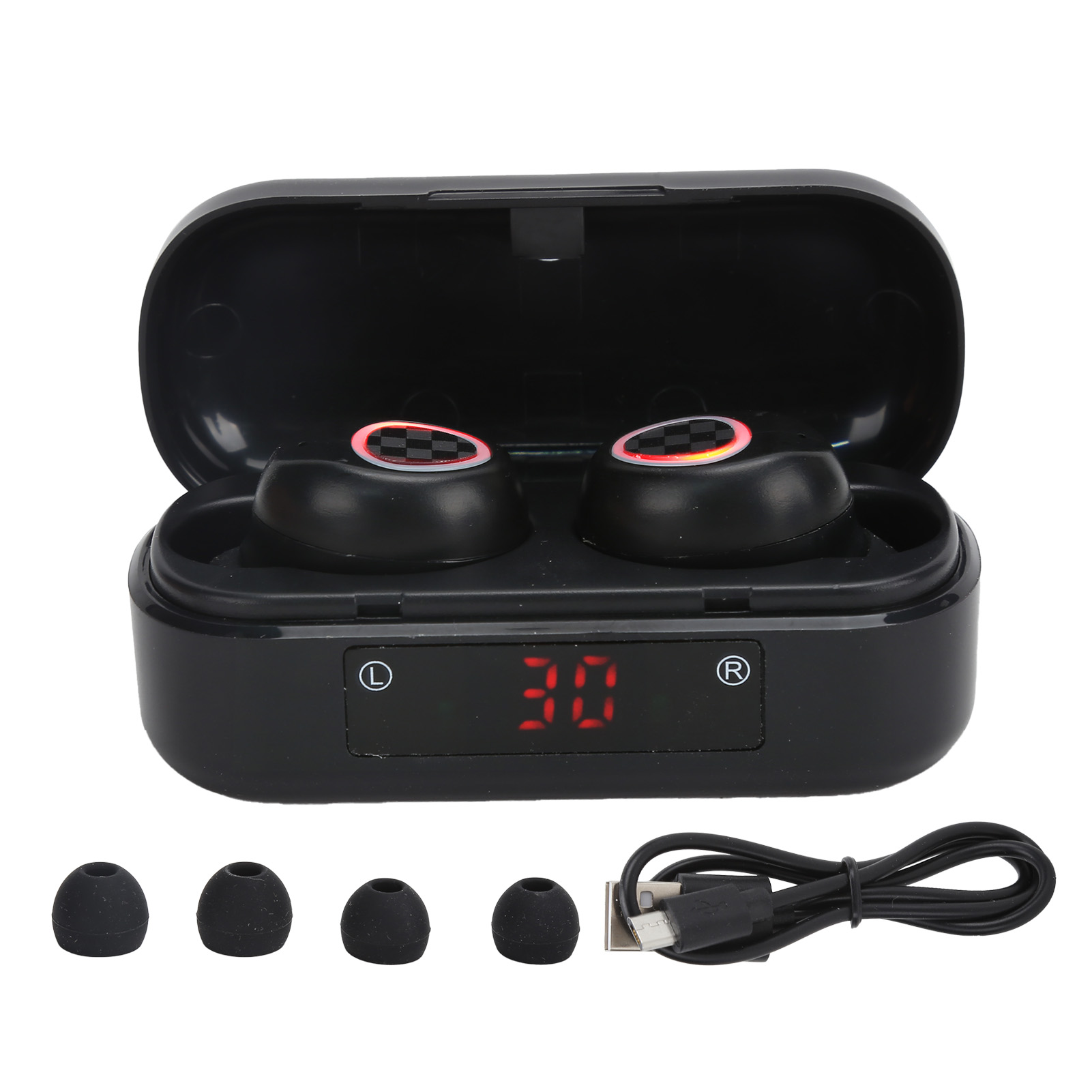 Bluetooth 5.0 V7 Kabellose Kopfhörer, 8d Hifi Stereo-ohrhörer Mit Ladecase