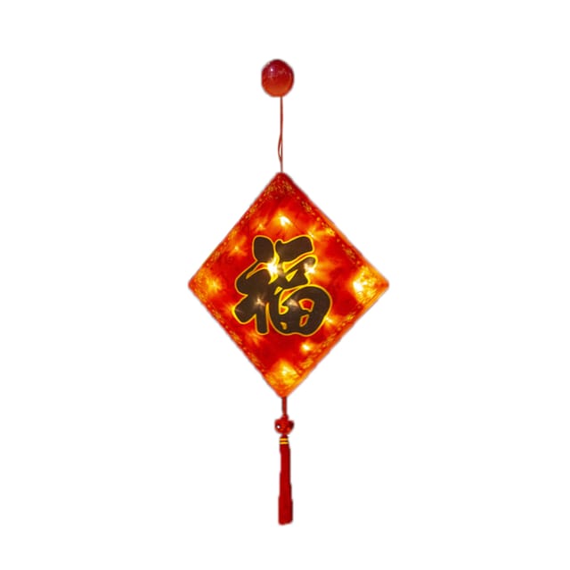 Rote Led-laterne Als Glücksbringer Zum Chinesischen Neujahr Für Schlafzimmer, Feste Und Frühling
