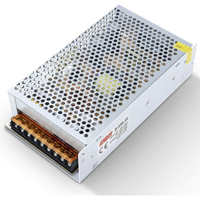 12v 20a Schaltnetzteil, 240w Transformator Für Led-streifen, Wechselstrom 100v/240v Auf Gleichstrom 12v 20a 240w