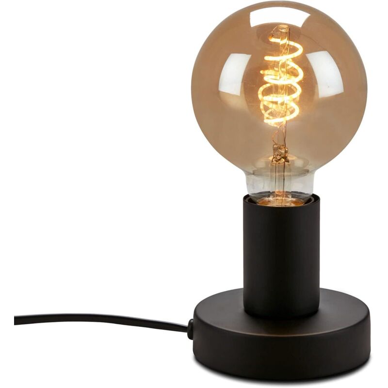 Retro-nachttischlampe Mit Kabelschalter