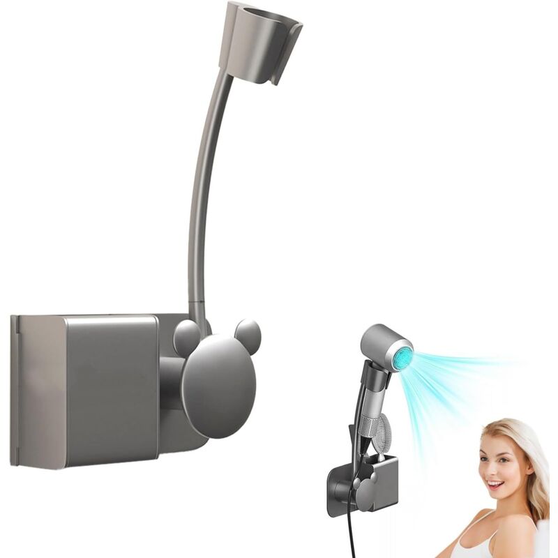 360° Verstellbarer, Freihändiger Haartrocknerhalter