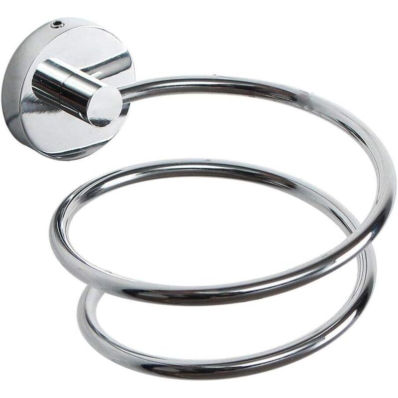 Wandmontierter Haartrocknerhalter/aufbewahrungseinheit Aus Edelstahl 304