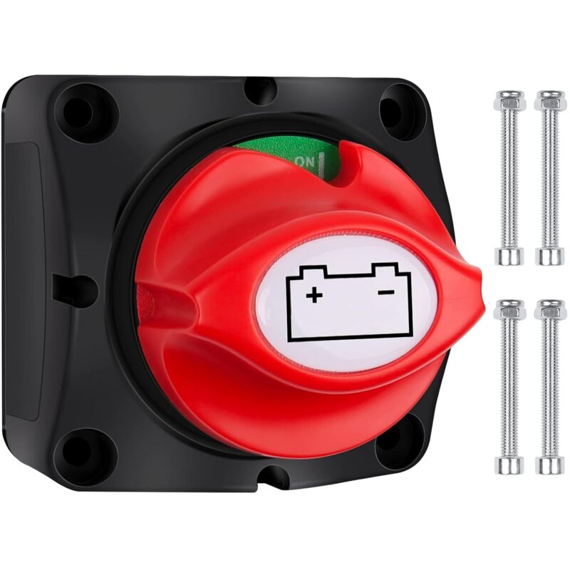 12v 24v 48v Batterietrennschalter, 1-2-beide-aus
