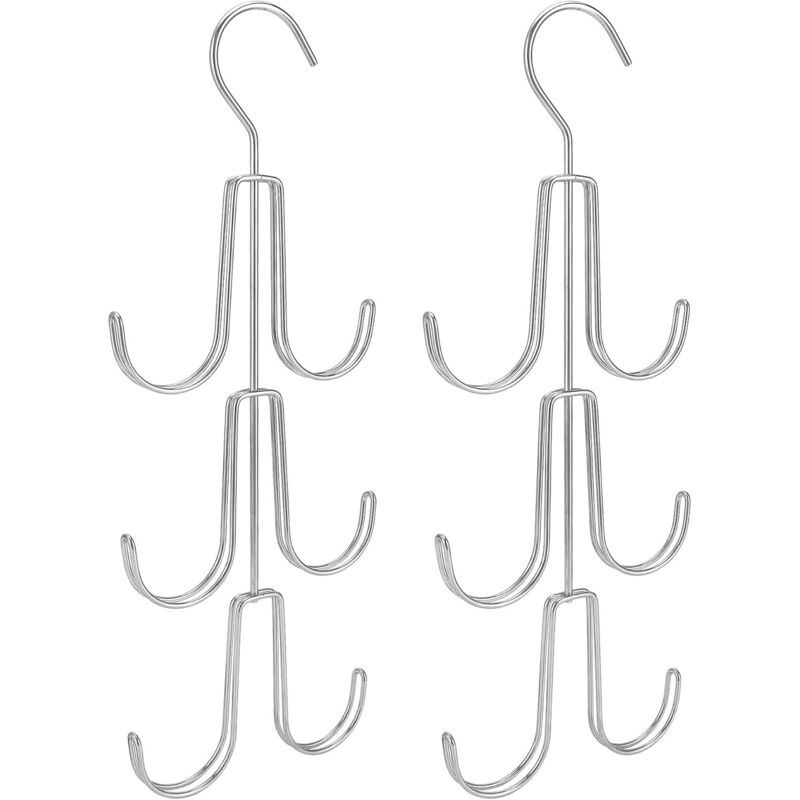 2-teiliges Handtaschen-organizer-set Mit 6 Haken