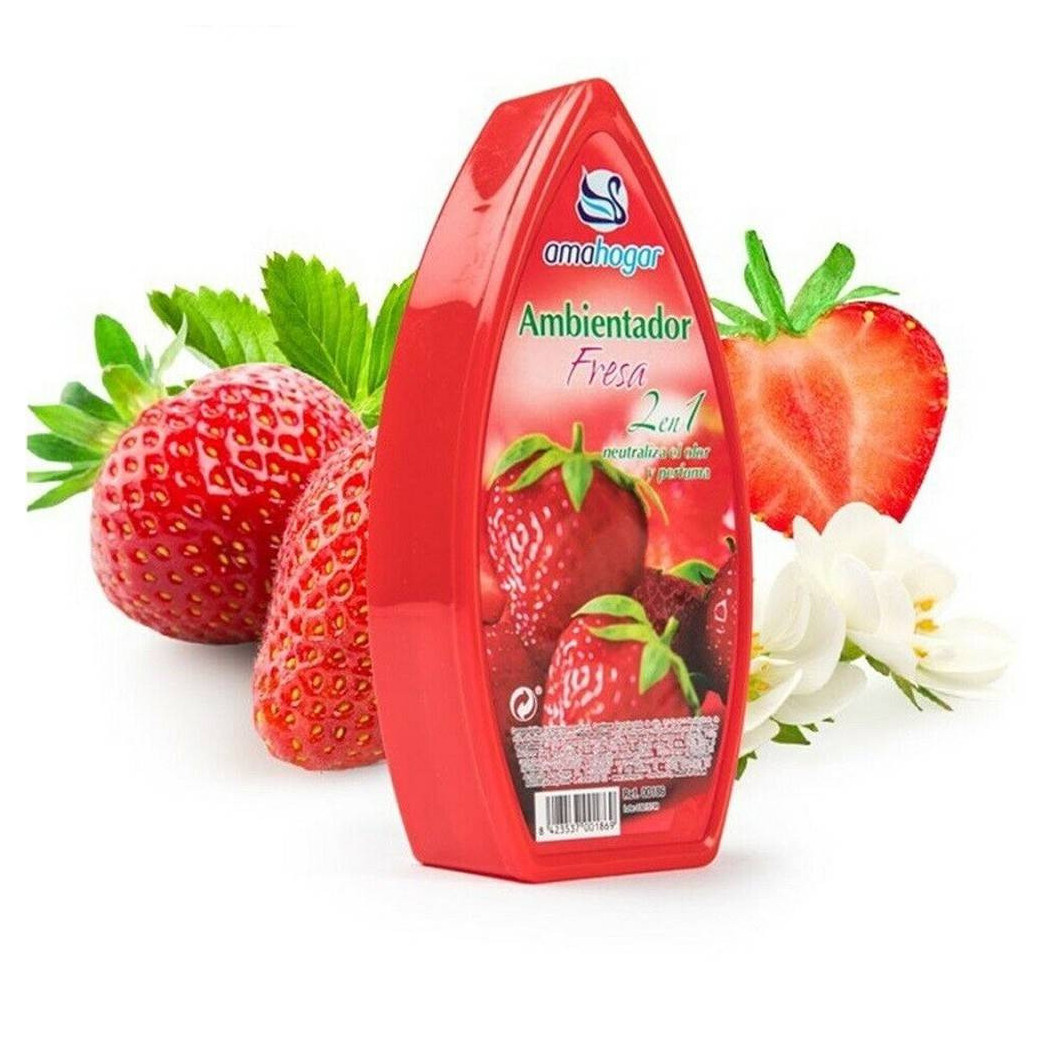 Trade Shop - Set 12 Deodorants Gel Parfüm Umwelt Absorbieren Gerüche Duftdrein -