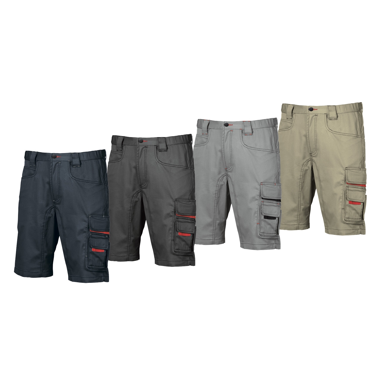 Arbeits-short Party - Grau S - Fr (40) - Eu (46)