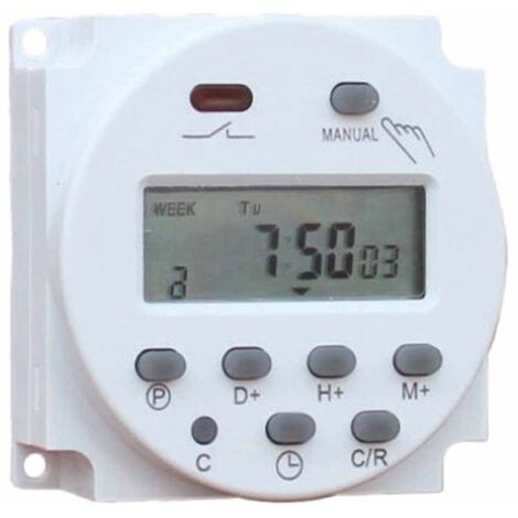 Digitaler Relais-timer, Cn101a 220v Labor-timer, Mini-lcd-leistungsschalter, Mini-mikrocomputer-timer