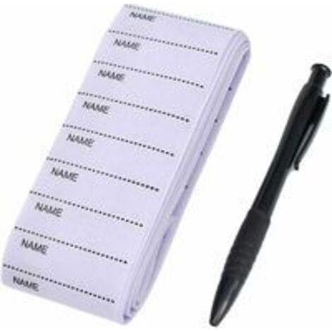 Gewebte Namensetiketten, 200 Blatt, Personalisierte Bügeletiketten, Bügeletiketten Für Kleidung, Namensetikettenstreifen Für Die Schule