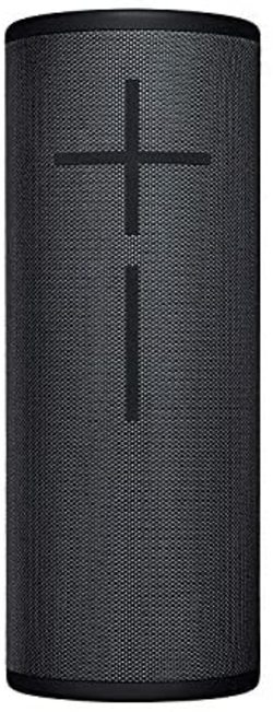Ultimate Ears Megaboom 3 Kabelloser Tragbarer Bluetooth-lautsprecher, Tiefe Bässe, Wasserdicht, Schwimmend, Multi-anschluss, 20 H Akku, Farbe Schwarz