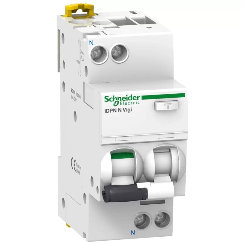 Schneider Electric Fi/ls-schalter Idpn N Vigi 1p+n, 13a, B-char., 30ma, Typ A, 6ka A9d56613