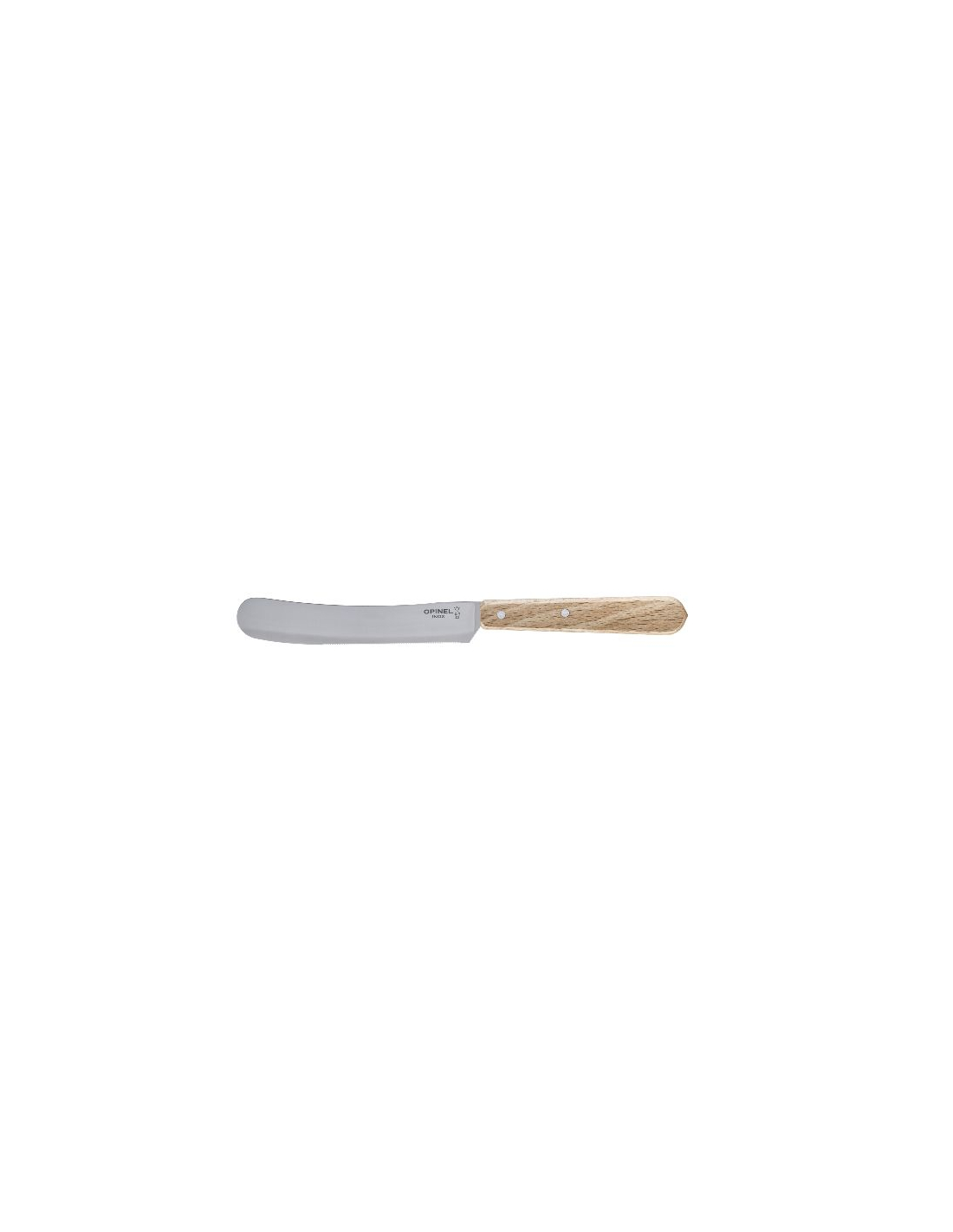 Opinel Frühstücksmesser Buche Silber 11,5 Cm